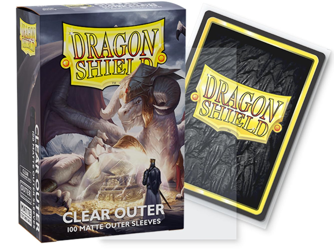 Dragon Shield  Outer Sleeves Standard Clear