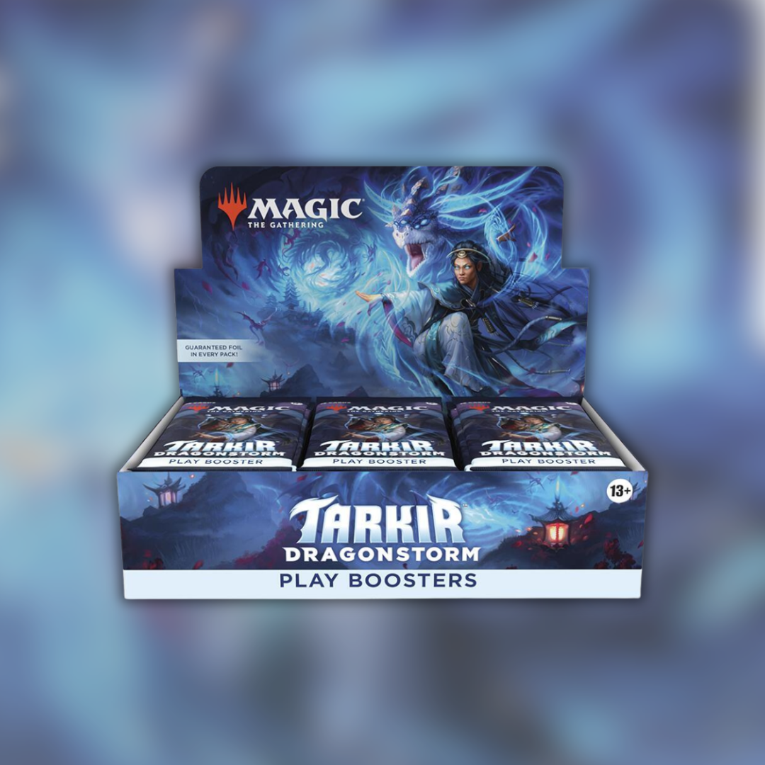 Preorder: Tarkir: Dragonstorm Play Booster Box