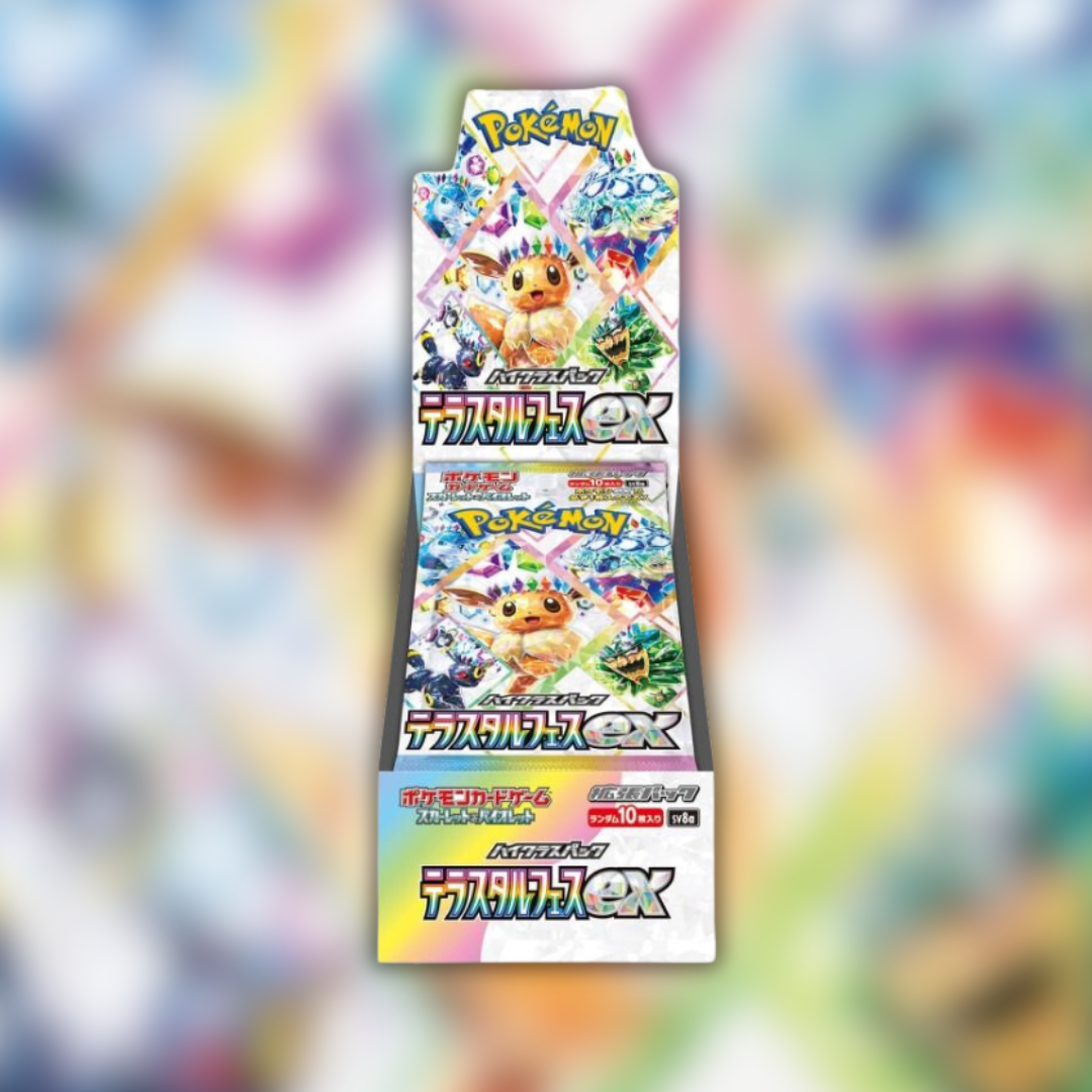 Preorder 12/10: SV8a Terastal Festival ex (テラスタルフェスex) Booster Box