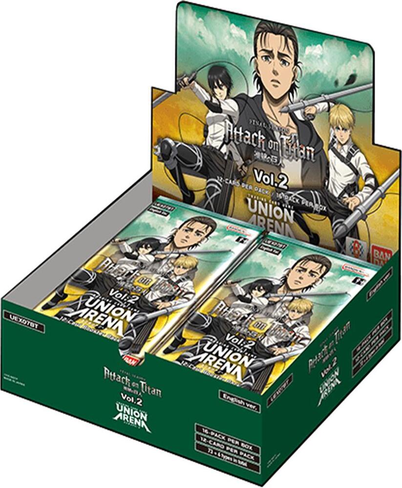 [LIMIT 2] UEX07BT Attack on Titan Booster Vol. 2 Booster Box (EN)