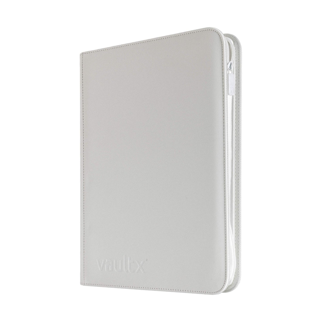 Exo-Tec Zip Binder 9-Pocket White Edition