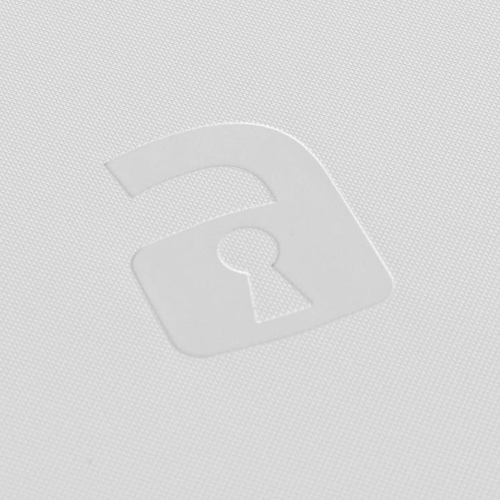 Exo-Tec Zip Binder 9-Pocket White Edition