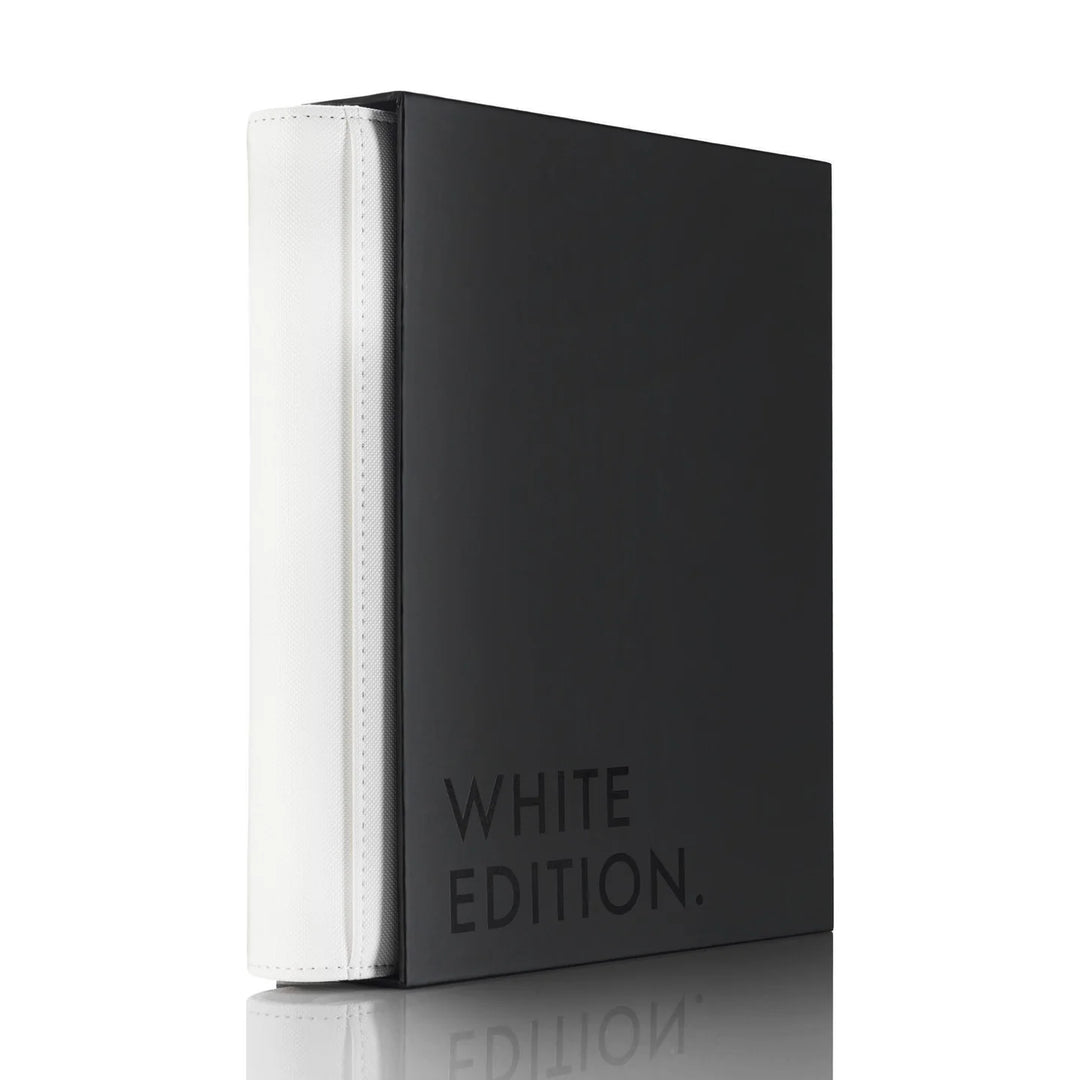 Exo-Tec Zip Binder 9-Pocket White Edition