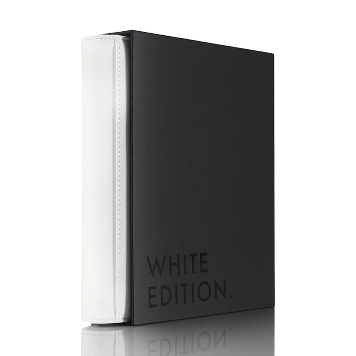 Exo-Tec Zip Binder 9-Pocket White Edition