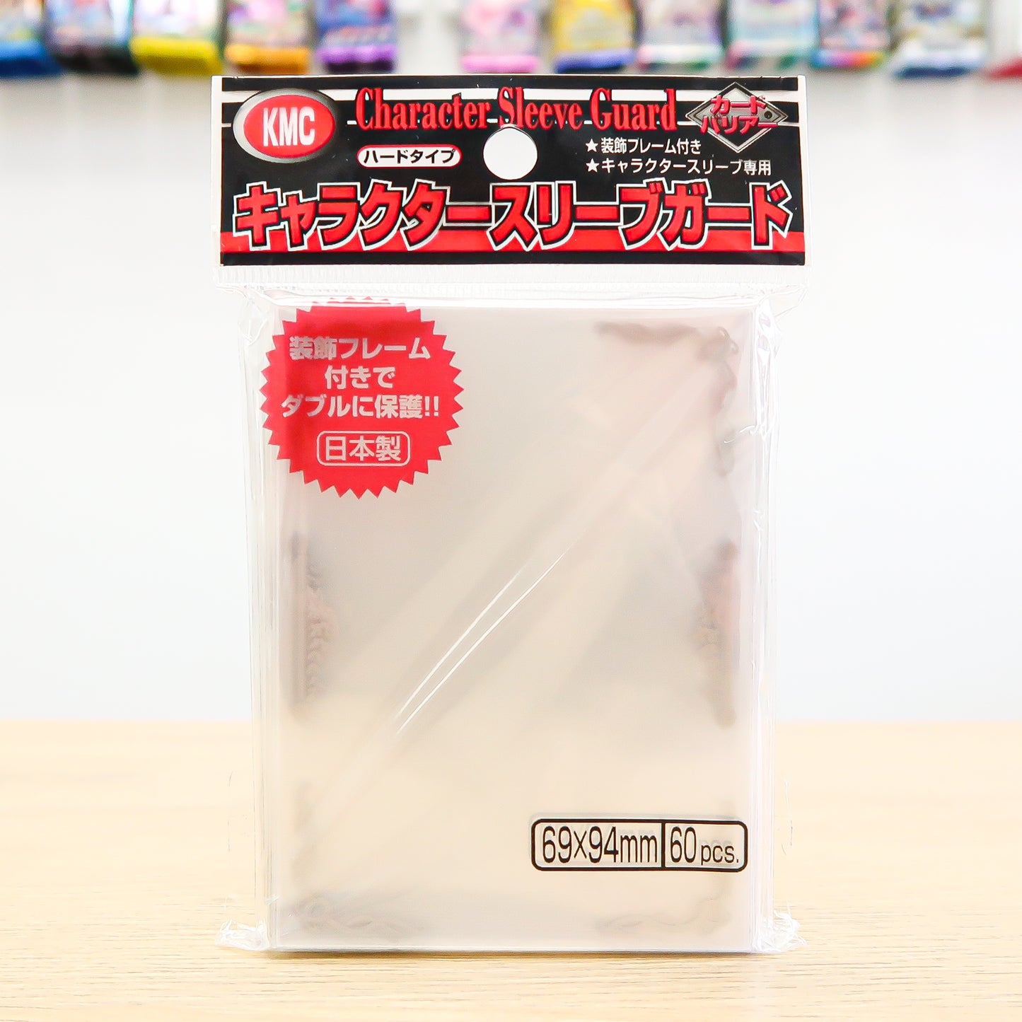 Card Barrier Character Sleeve Guard Silver